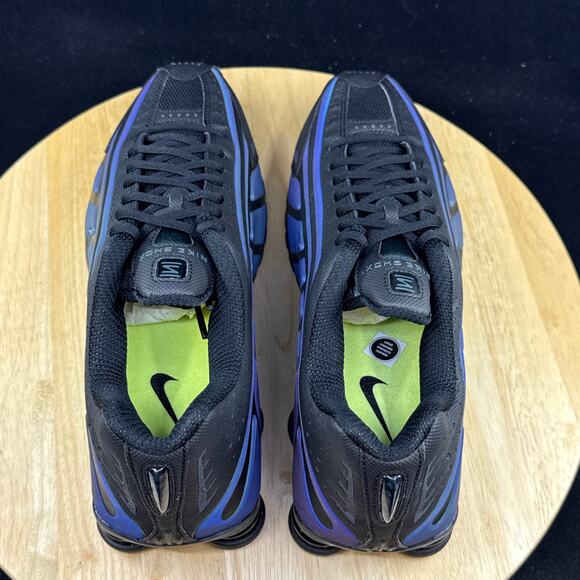 Nike Shox R4 SE Men\'s Black Seaweed Iridescent Size 12.5 IM6596 001 main image 9